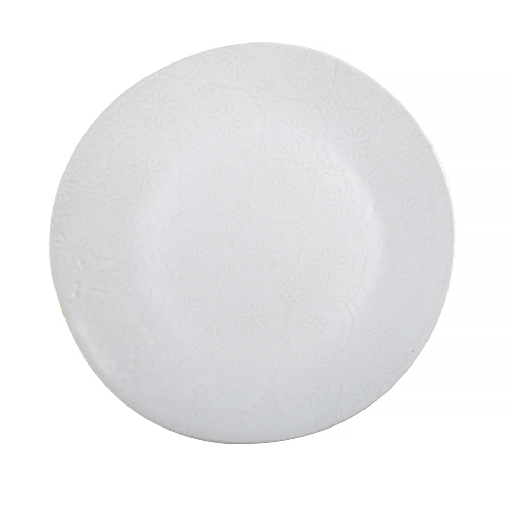 Dinner Plates White Lace