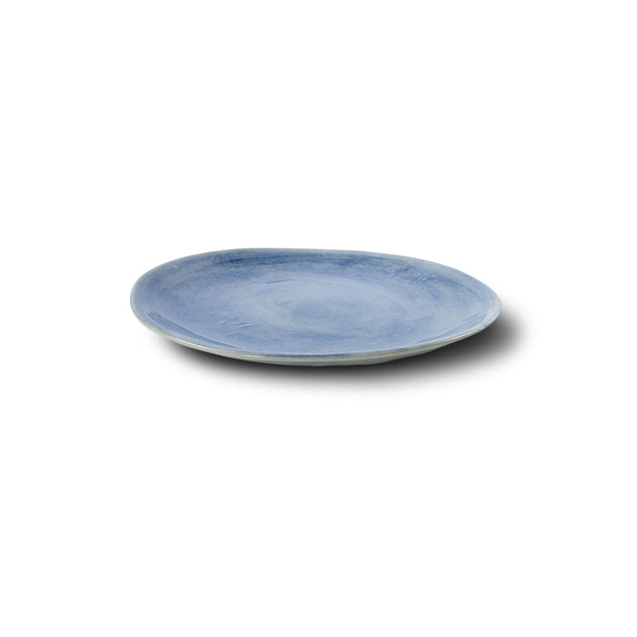 Entree Plate Blue Wash