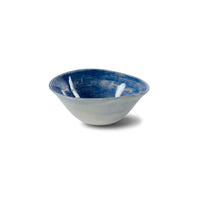 Dessert Bowl Blue Wash