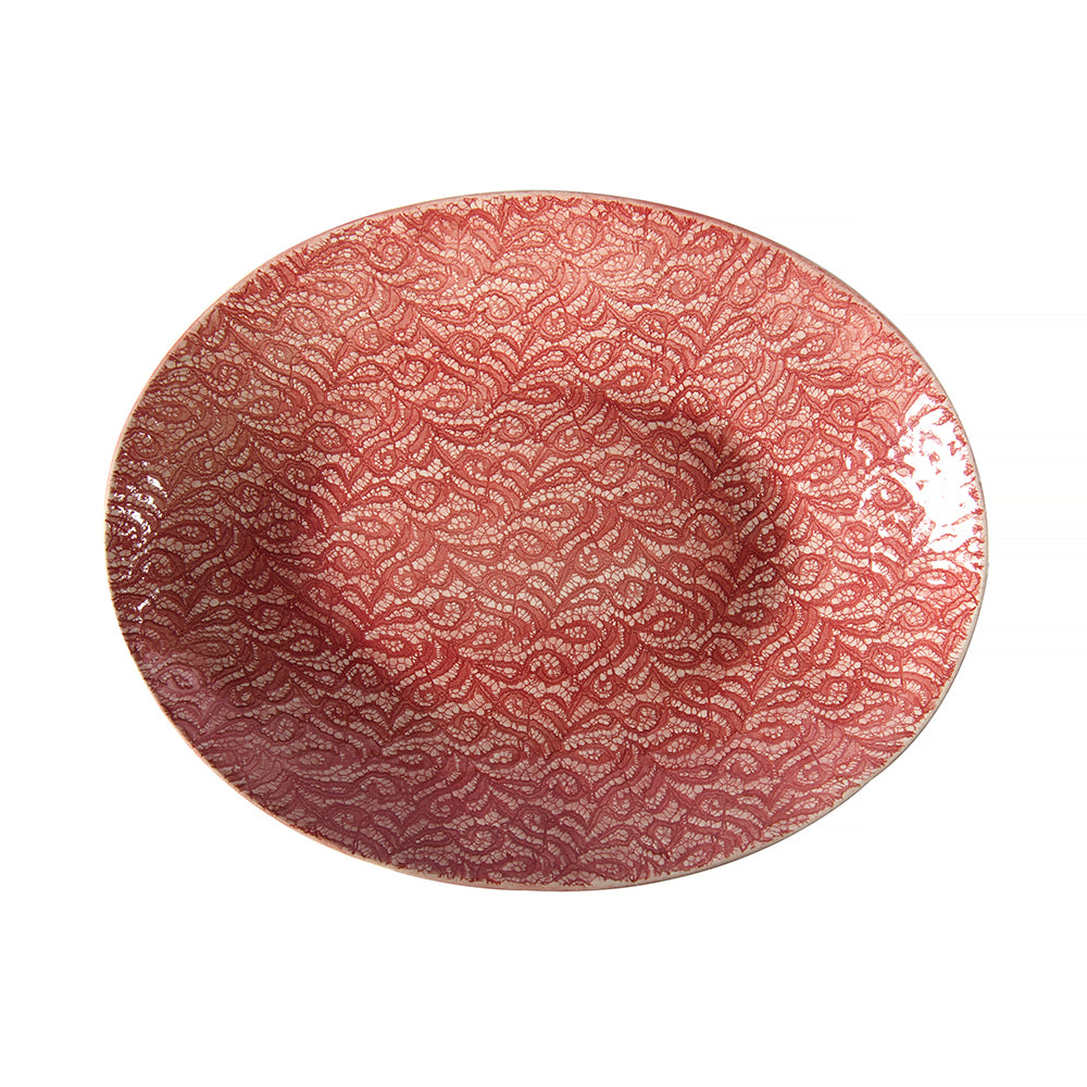 Pebble Oval Pimento Lace