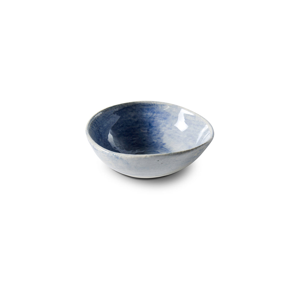 Salt Dish Blue Wash
