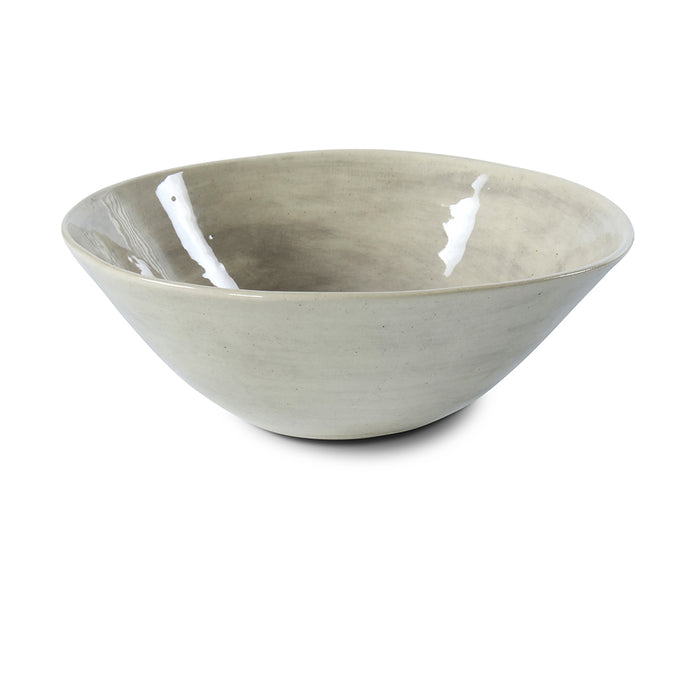 Soup Bowl Warm Grey Wash, Plates - Wonki Ware Australia