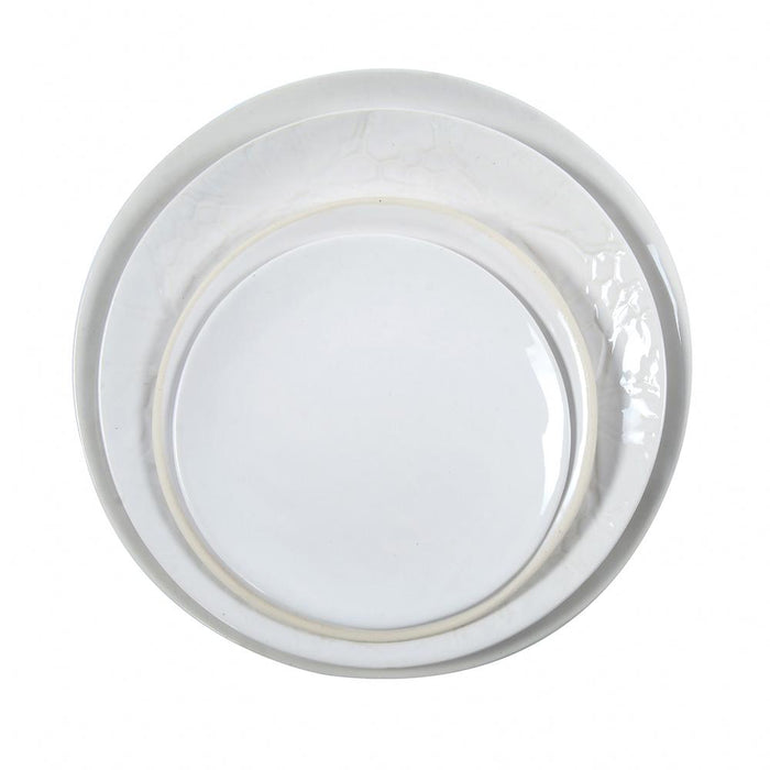 Side Plate White Lace, Plates - Wonki Ware Australia