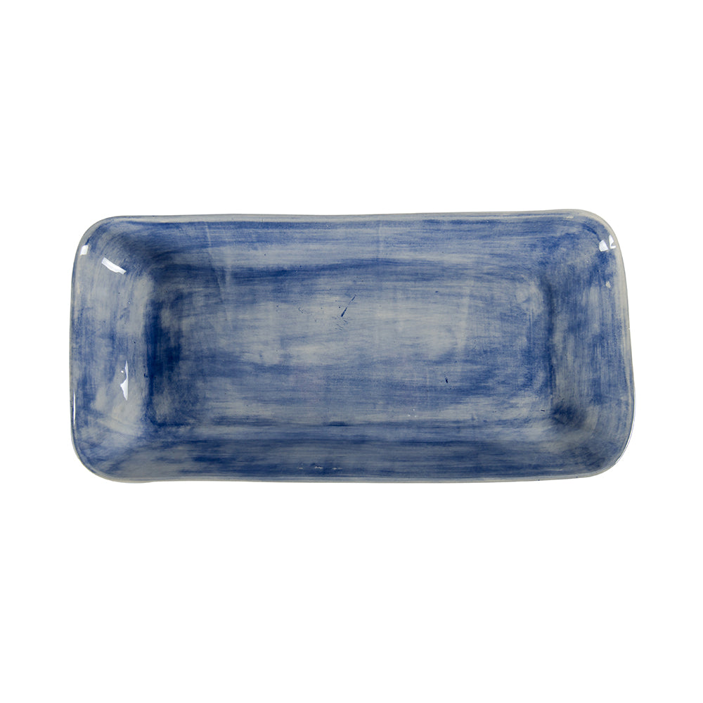 Trough Blue Wash, Platters - Wonki Ware Australia
