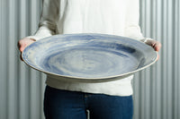 Mediterranean Platter Blue Wash