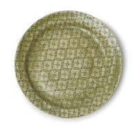 Mediterranean Platter Dark Green Lace