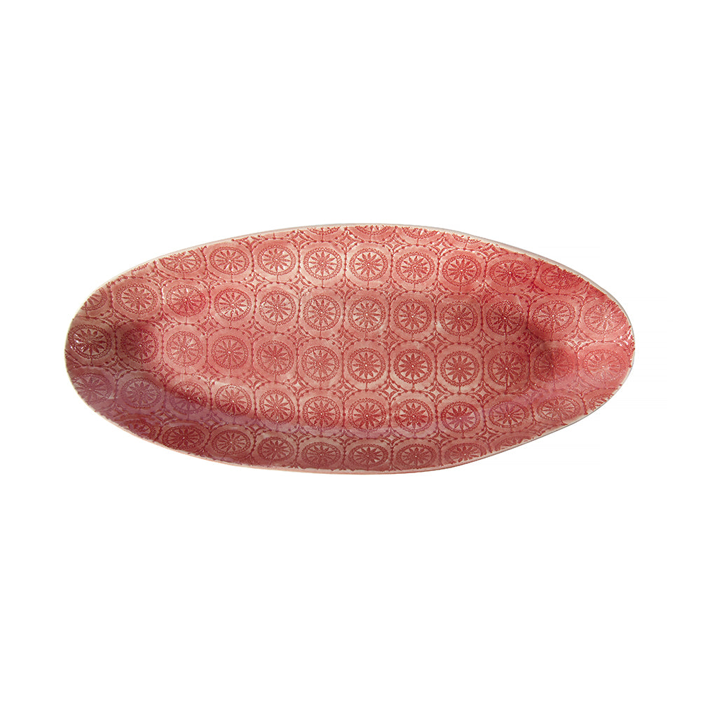 Bamboo Platter Pimento Lace, Platters - Wonki Ware Australia
